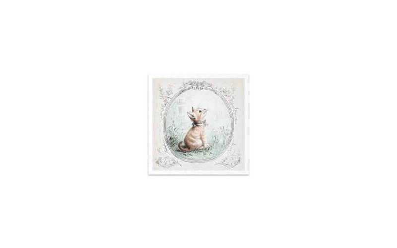 Mini Rijstpapier Set Kittens 6 Vellen Itd Collection