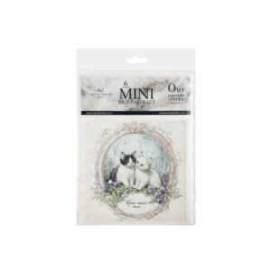 Mini Rijstpapier Set Kittens 6 Vellen Itd Collection
