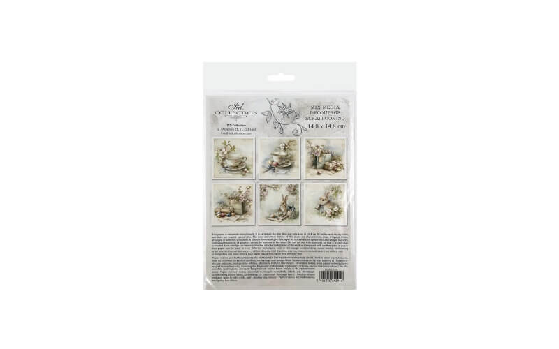 Mini Rijstpapier Set Lentedagen 6 Vellen Itd Collection