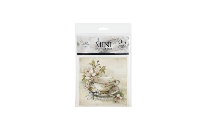 Mini Rijstpapier Set Lentedagen 6 Vellen Itd Collection