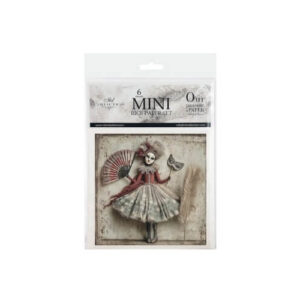 Mini Rijstpapier Set Maskers 6 Vellen Itd Collection