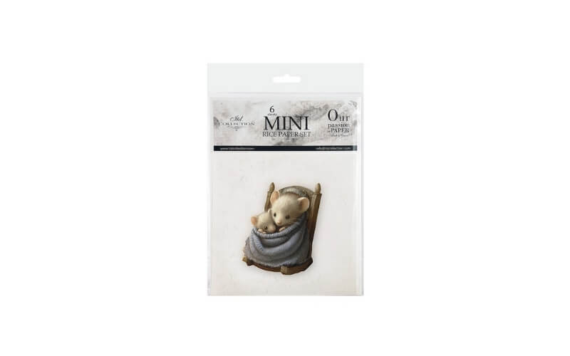 Mini Rijstpapier Set Muisjes 6 Vellen Itd Collection