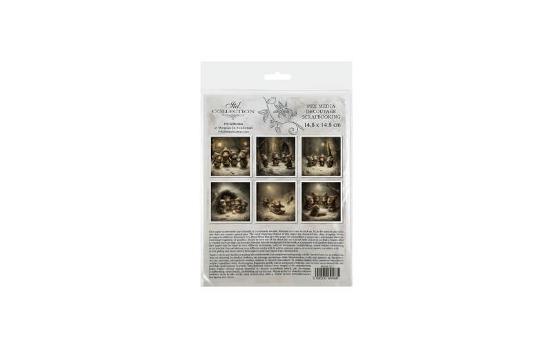 Mini Rijstpapier Set Muizenwereld 6 Vellen Itd Collection