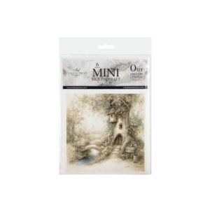Mini Rijstpapier Set Muizenwereld Boomhuis 6 Vellen Itd Collection