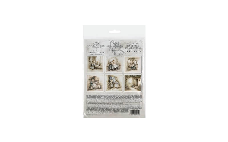 Mini Rijstpapier Set Muizenwereld Home 6 Vellen Itd Collection
