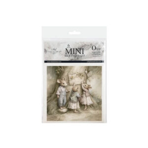 Mini Rijstpapier Set Muizenwereld School 6 Vellen Itd Collection