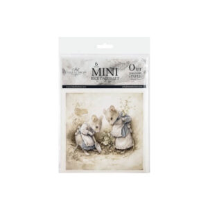 Mini Rijstpapier Set Muizenwereld Tuin 6 Vellen Itd Collection
