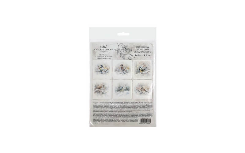 Mini Rijstpapier Set Musjes en Meesjes 6 Vellen Itd Collection