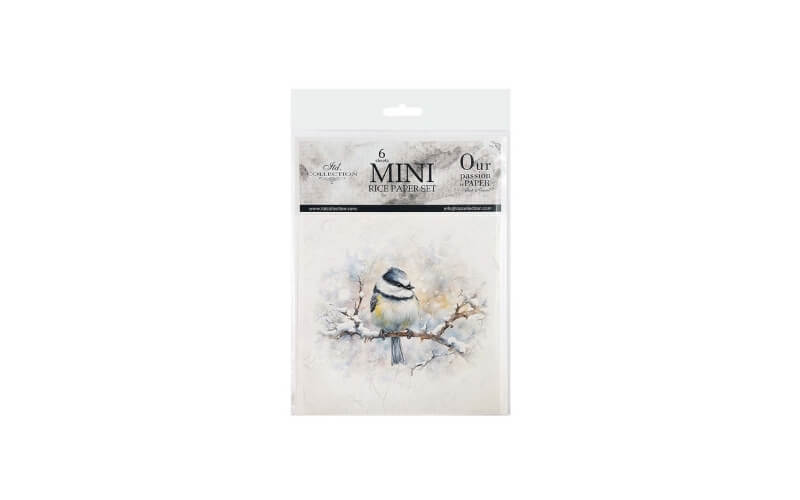 Mini Rijstpapier Set Musjes en Meesjes 6 Vellen Itd Collection