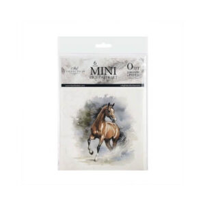 Mini Rijstpapier Set Paarden-Koeien 6 Vellen Itd Collection