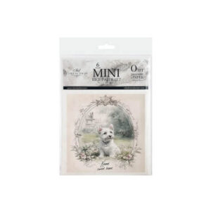 Mini Rijstpapier Set Puppies 6 Vellen Itd Collection