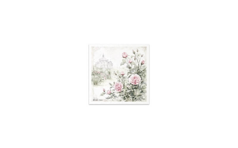 Mini Rijstpapier Set Rozen 6 Vellen Itd Collection