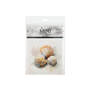 Mini Rijstpapier Set Schelpen 6 Vellen Itd Collection