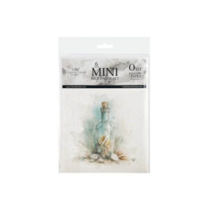 Mini Rijstpapier Set Tropische Strand 6 Vellen Itd Collection