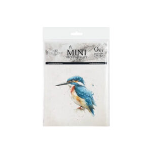 Mini Rijstpapier Set Tropische Vogels 6 Vellen Itd Collection