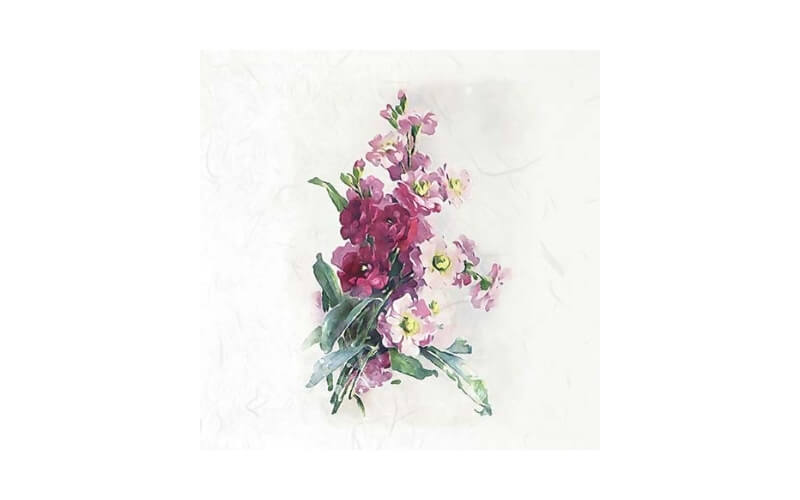 Mini Rijstpapier Set Veldbloemen 6 Vellen Itd Collection