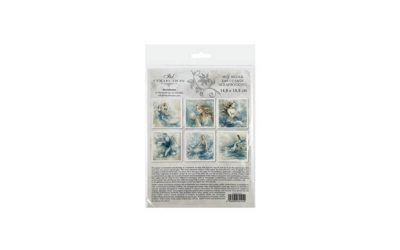 Mini Rijstpapier Set Water 6 Vellen Itd Collection