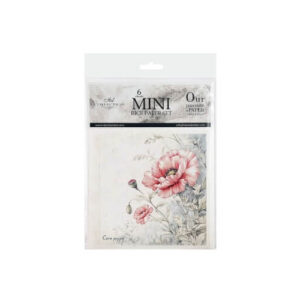 Mini Rijstpapier Set Weidebloemen 6 Vellen Itd Collection