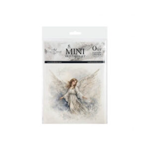 Mini Rijstpapier Set Winterengelen 6 Vellen Itd Collection