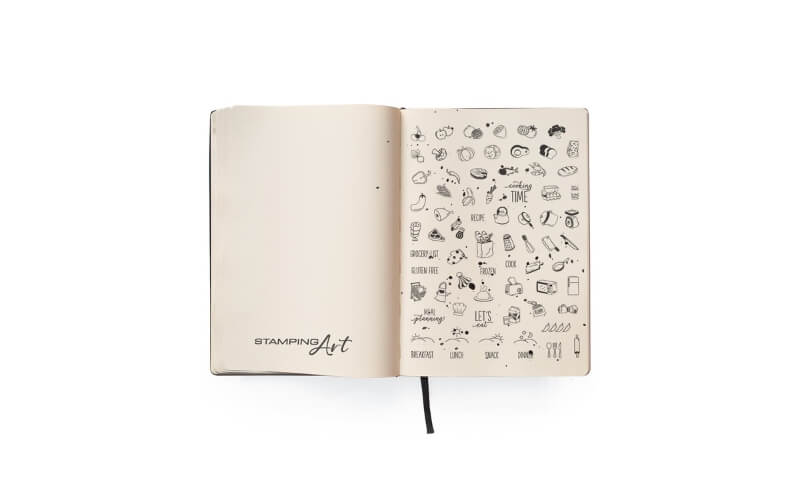 Mini Stempels BuJo Cooking Ciao Bella