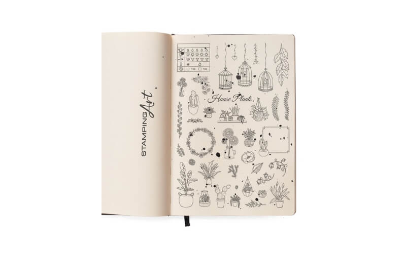 Mini Stempels BuJo House Plants Ciao Bella