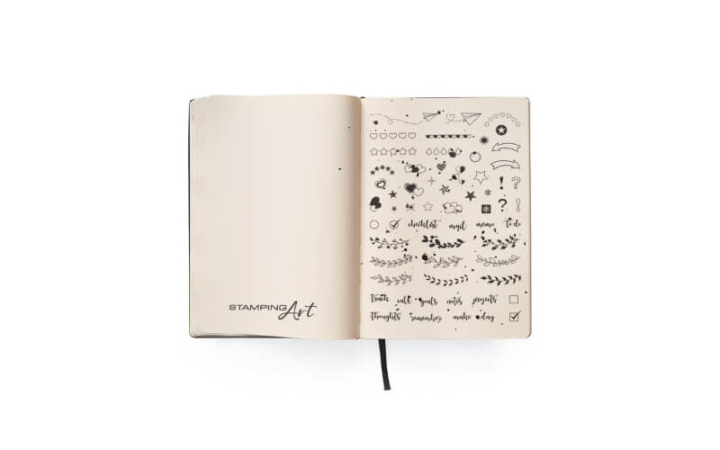 Mini Stempels BuJo Planner Ciao Bella