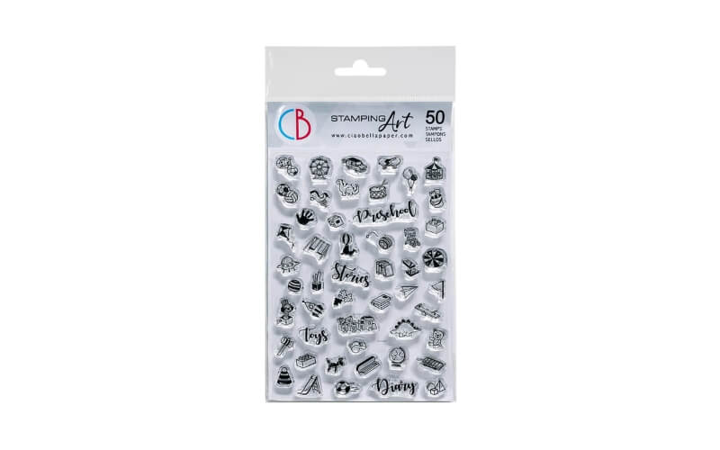 Mini Stempels BuJo Preschool Ciao Bella