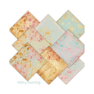 Plakboekpapier 15x15 Mistige Ochtend Decorer