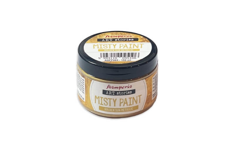 Misty Paint Metallic Golden Sun 150 ml Stamperia