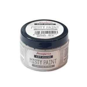 Misty Paint Metallic Silver Stone 150 ml Stamperia