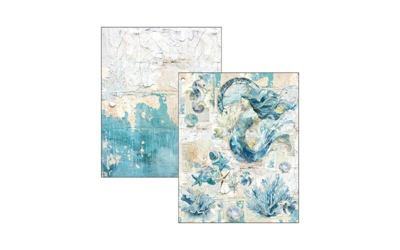 Mixed Media Book Edge of the Ocean A4 Ciao Bella