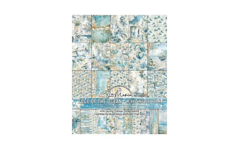 Mixed Media Book Edge of the Ocean A4 Ciao Bella
