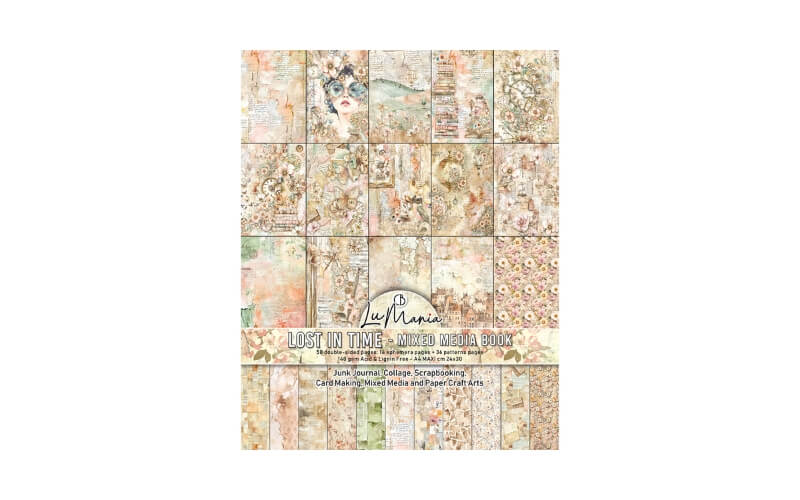 Mixed Media Book Lost in Time A4 Ciao Bella