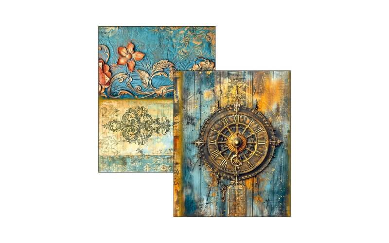 Mixed Media Book Past Time A4 Ciao Bella