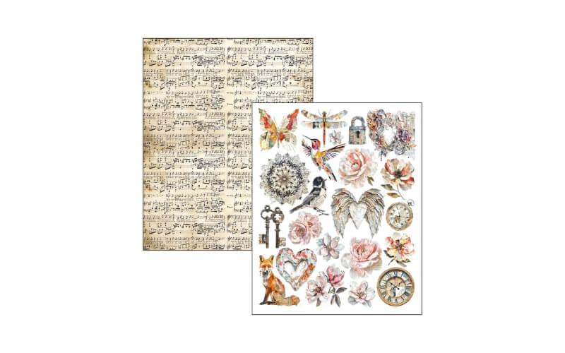 Mixed Media Book Sound of Spring A4 Ciao Bella