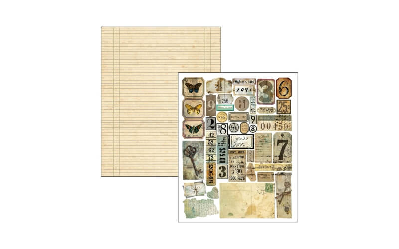 Mixed Media Book Time Capsule A4 Ciao Bella