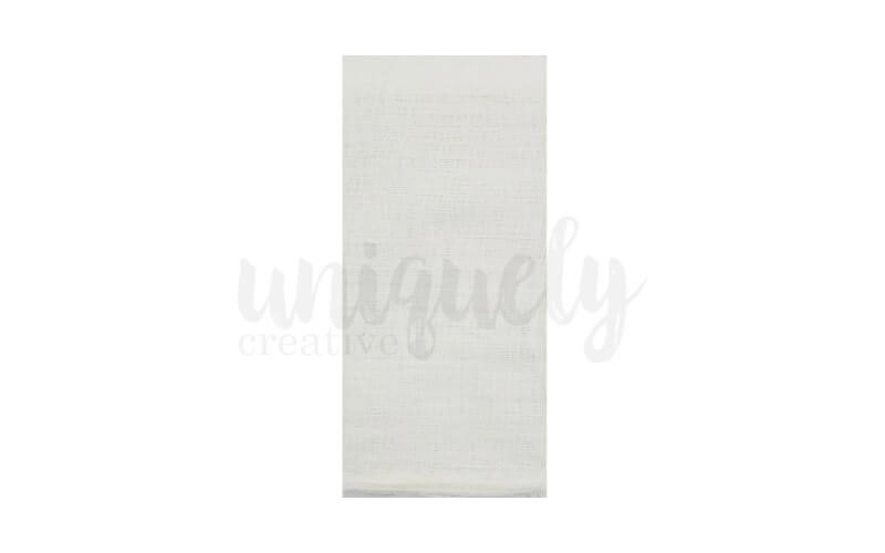 Gaasdoek Mousseline Wit 90x90cm Uniquely Creative
