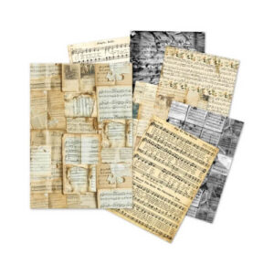 Music Sheet A5 Tissue Paper Ciao Bella
