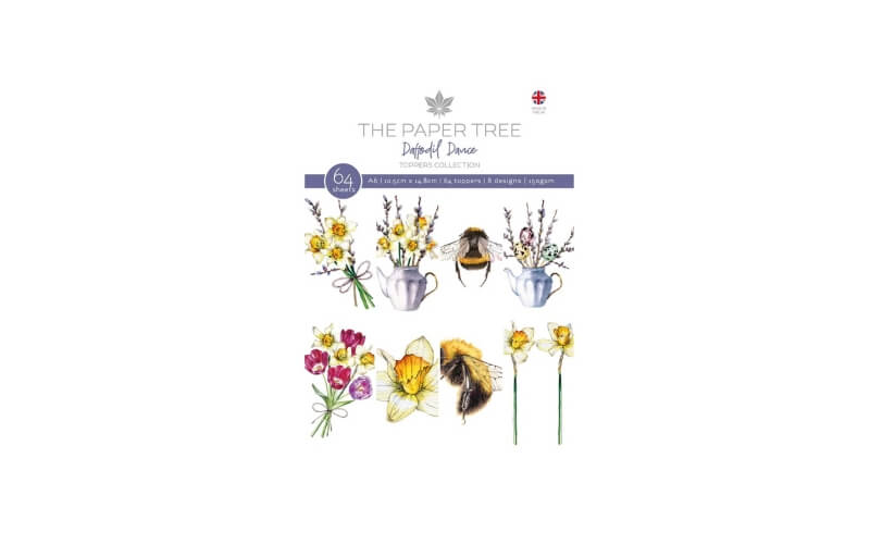 Narcissendans A6 Toppers Collection The Paper Tree