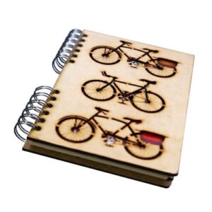 Notitieboek Hout Fietsen A4