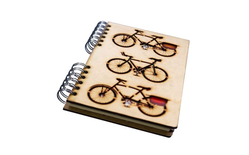 Notitieboek Hout Fietsen A4