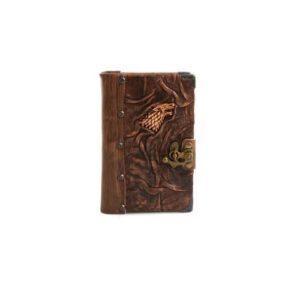 Notitieboek Leer Wolf