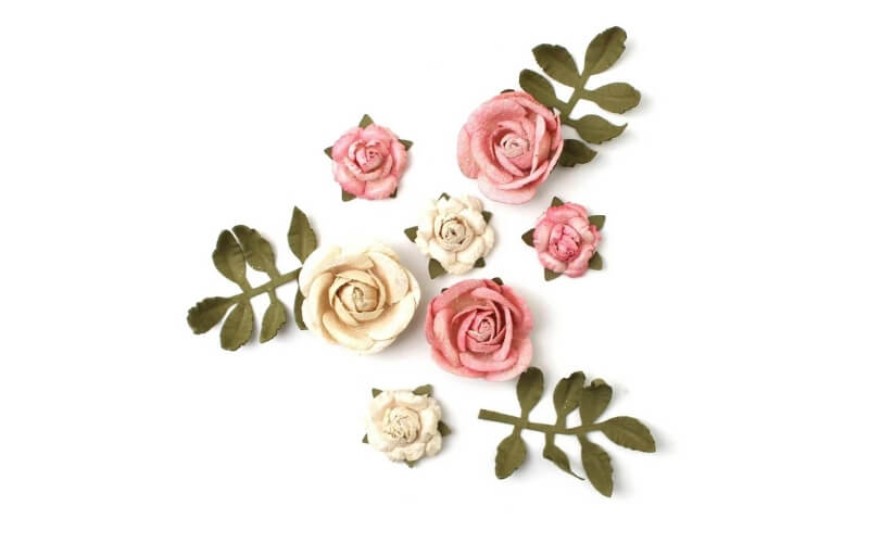 Roosjes Papier Roze
