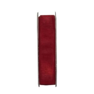 Organza Lint Rood 1cmx3m Anita's