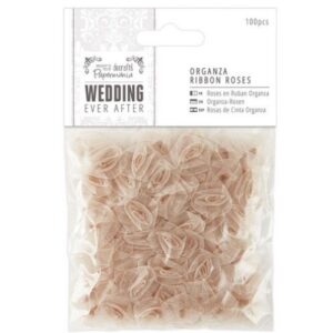 Organza Lint Roosjes Papermania