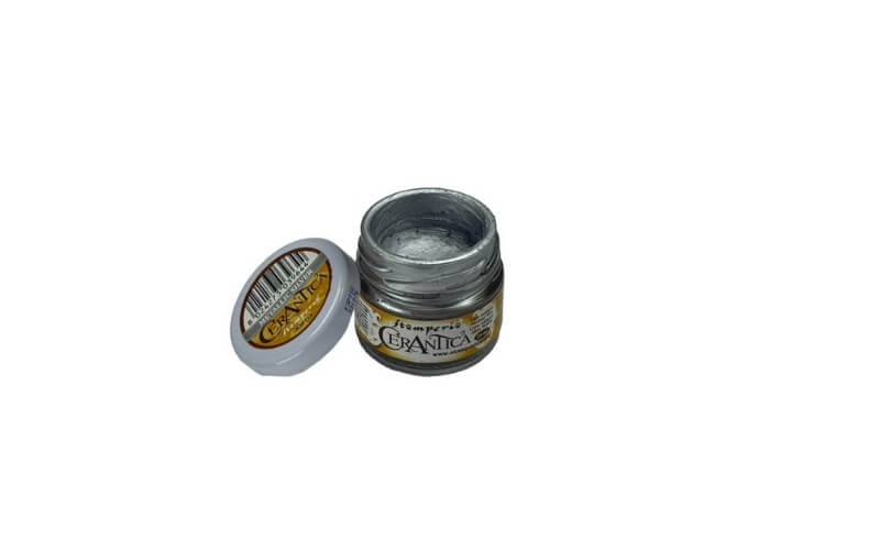 Oude Was Metallic Zilver 20ml Stamperia