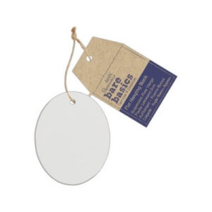 Ovaal Plaatje Acryl Bare Basics