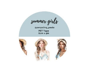 PET-tape Summer Girls Penpaling