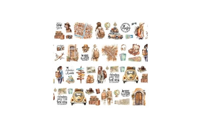 PET-tape Travel the World Penpaling