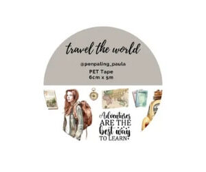 PET-tape Travel the World Penpaling